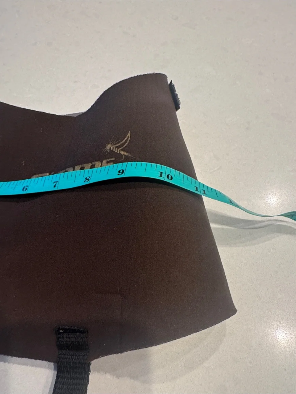 Simms Men's Brown Neoprene  rock gaurd? Zip Closure 1 pc.